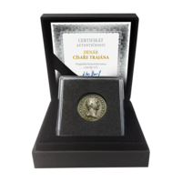 Stříbrný denár císaře  Trajána, originální historická stříbrná mince