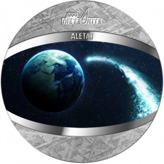 Meteorit Aletai - 1oz mince z pravého meteoritu