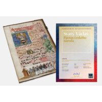 Svatý Václav v čistém ražebním lesku + certifikát + obrazová reprodukce