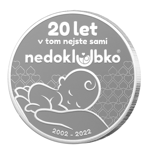 Pamětní medaile NEDOKLUBKO - 20 LET v tom nejste sami