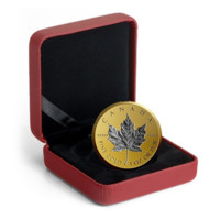 30. výročí Silver Maple Leaf zlatá mince 1 oz Reverse Proof