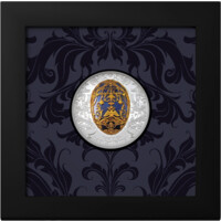Vejce Fabergé - Carevičovo vejce, stříbrná mince 2 oz, Proof