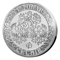 Kutná Hora v ryzím stříbře, 20g, Proof