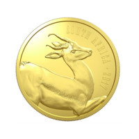 Springbok zlatá mince 1\/10 oz proof