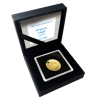 Srpen 1968 - zlatá pamětní ražba - 1/10 oz - Proof