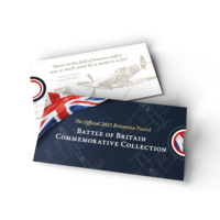 Bitva o Británii - Pamětní bankovky v elegantním blistru