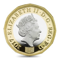 Nová britská libra 2017 ve stříbře