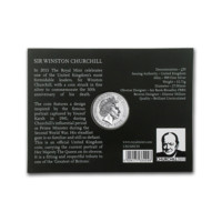 Sir Winston Churchill stříbrná mince 1\/2 oz