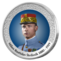 Milan Rastislav Štefánik – Řád Bílého lva, sběratelský set pamětních ražeb