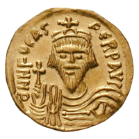 Zlatý Anděl z Byzancie, historická mince