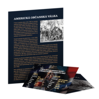 Exkluzivní set originálních historických mincí - Americká občanská válka