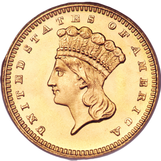 Zlatý historický 1 dolar "Large Indian Head"
