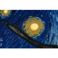 Dechberoucí mince s vyobrazením obrazu Van Gogha - Hvězdná noc (The Starry Night)