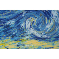 Dechberoucí mince s vyobrazením obrazu Van Gogha - Hvězdná noc (The Starry Night)