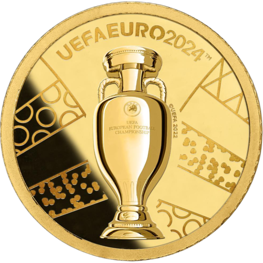 UEFA EURO 2024 „GERMANY“ – zlatá mince 0,5g