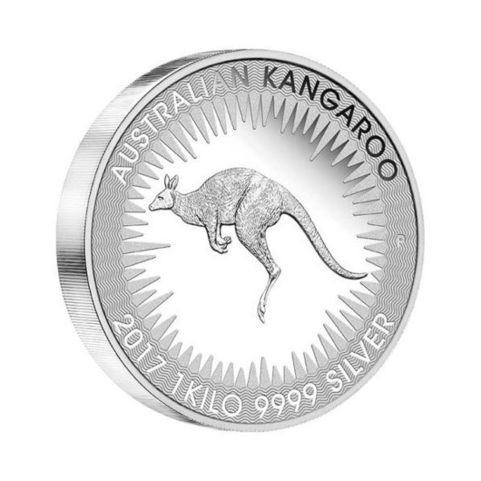 Australský klokan 1 kg stříbrná mince proof