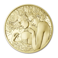 Sigmund Freud na zlaté 1\/4 oz minci