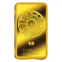 Znamení Ryby pamětní cihlička z ryzího zlata Proof