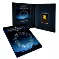 Znamení Ryby 2025 pamětní cihlička z ryzího zlata Proof