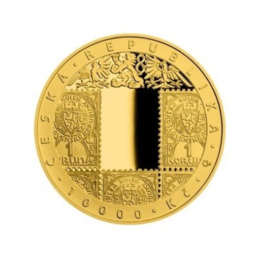 100. výročí zavedení československé měny zlatá mince 1 oz Proof