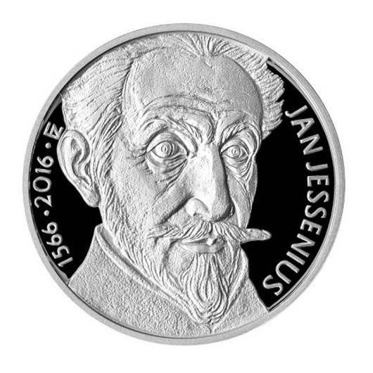 450. výročí narození Jana Jessenia stříbrná mince proof