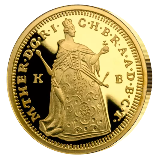Dukát Marie Terezie - pamětní mince z 1/10 oz ryzího zlata