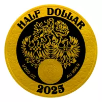 Čechie, patronka českých zemí na pamětní minci z ryzího zlata