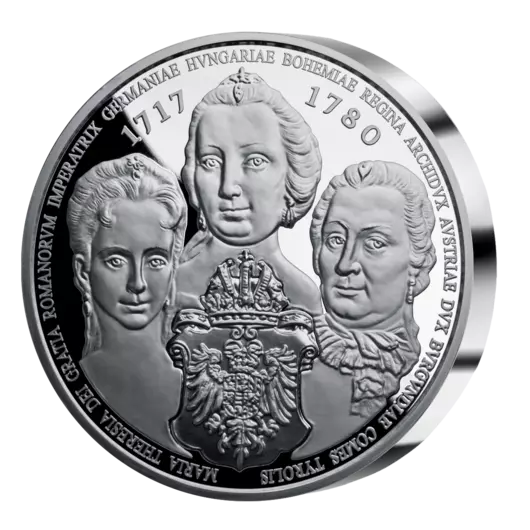 Císařovna Marie Terezie – pamětní mince ze 3 uncí ryzího stříbra