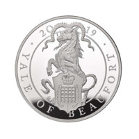 Yale z Beaufortu stříbrná mince proof 5 oz