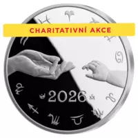 Stříbrný tolar k narození dítěte 2026 Proof