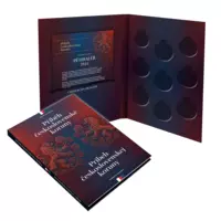 5haléř 1924 - výroční ražba zušlechtěná ryzím zlatem, certifikát, album, dárek