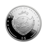 Čtyřlístek 2019 stříbrná mince proof