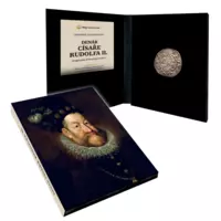 Denár Rudolfa II., stříbrná historická mince