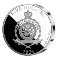 Palladium země české – pamětní mince ze 3 uncí ryzího stříbra