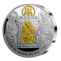 Palladium země české – pamětní mince ze 3 uncí ryzího stříbra