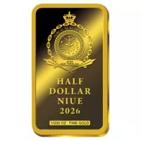 Z lásky - pamětní mince v podobě cihličky z ryzího zlata