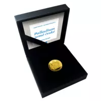 Palladium země české – pamětní mince z 1,2 g ryzího zlata