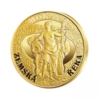 Naše slavné řeky – set tří pamětních ražeb zušlechtěných ryzím zlatem