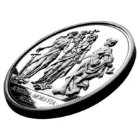 Exkluzivní stříbrná mince Bohemia - Moravia - Silesia, 500 g Proof