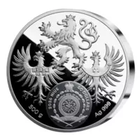 Exkluzivní stříbrná mince Bohemia - Moravia - Silesia, 500 g Proof