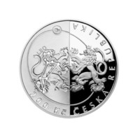 100. výročí založení České astronomické společnosti stříbrná mince Proof