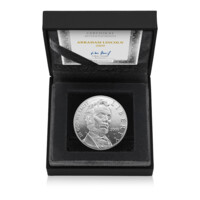 Abraham Lincoln stříbrná mince proof