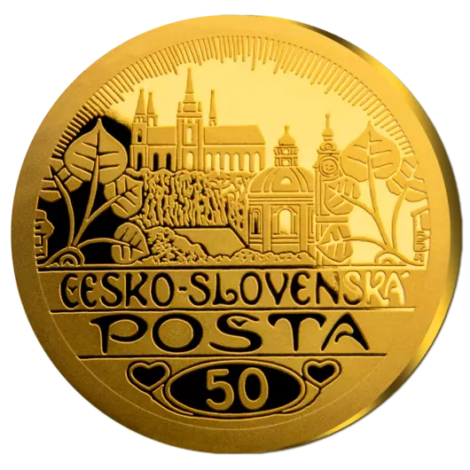 Zlaté dědictví českých zemí: První československá známka