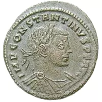 Follis Konstantina Velikého - Více než 1 600 let stará historická mince