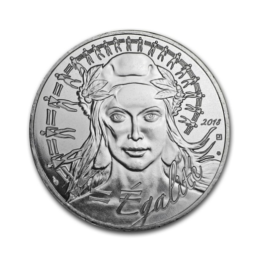 Marianne - Rovnost stříbrná pamětní mince