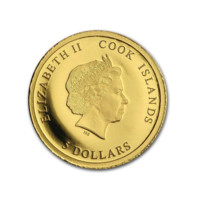 Diana - princezna z Walesu zlatá mince 1\/100 oz proof 2017