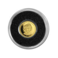 Diana - princezna z Walesu zlatá mince 1\/100 oz proof 2017