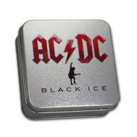 AC/DC - Black Ice stříbrná mince 2 Oz Proof