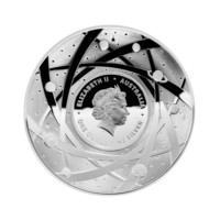 Planeta Země stříbrná mince 1 oz Proof
