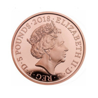 Princ Charles 70. narozeniny zlatá mince Proof